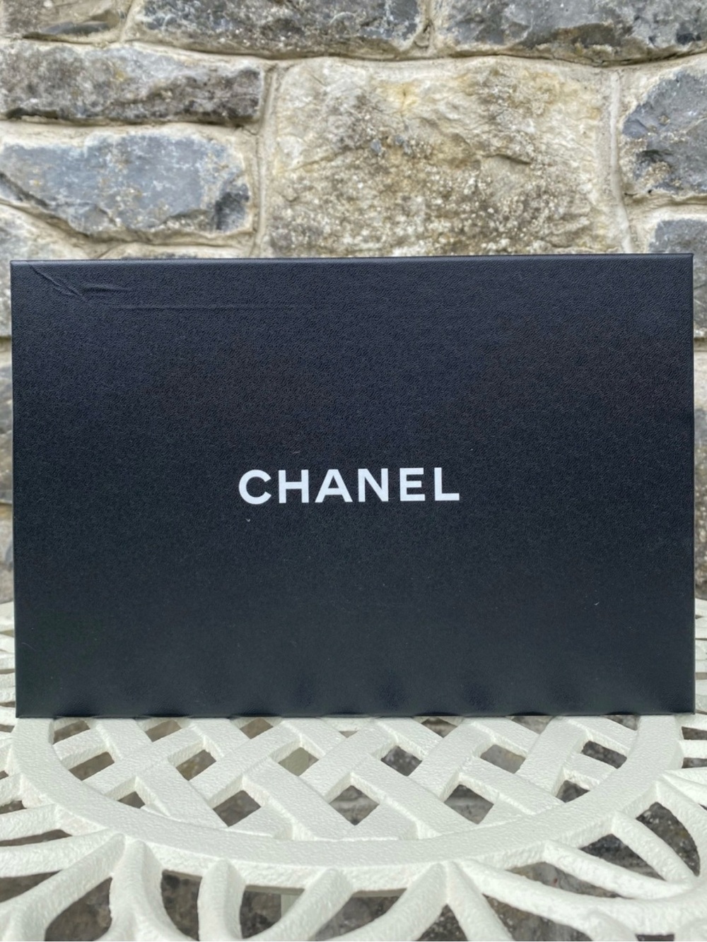 CHANEL Beige and Black Two-Tone Slingback Shoes Size: IT 37 - Picture 8 of 9